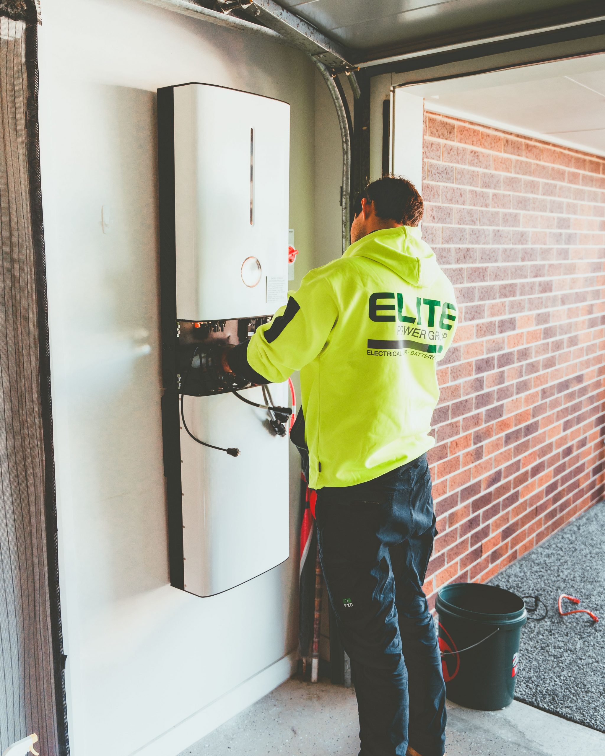 Installation eines vollständigen Energiesystems