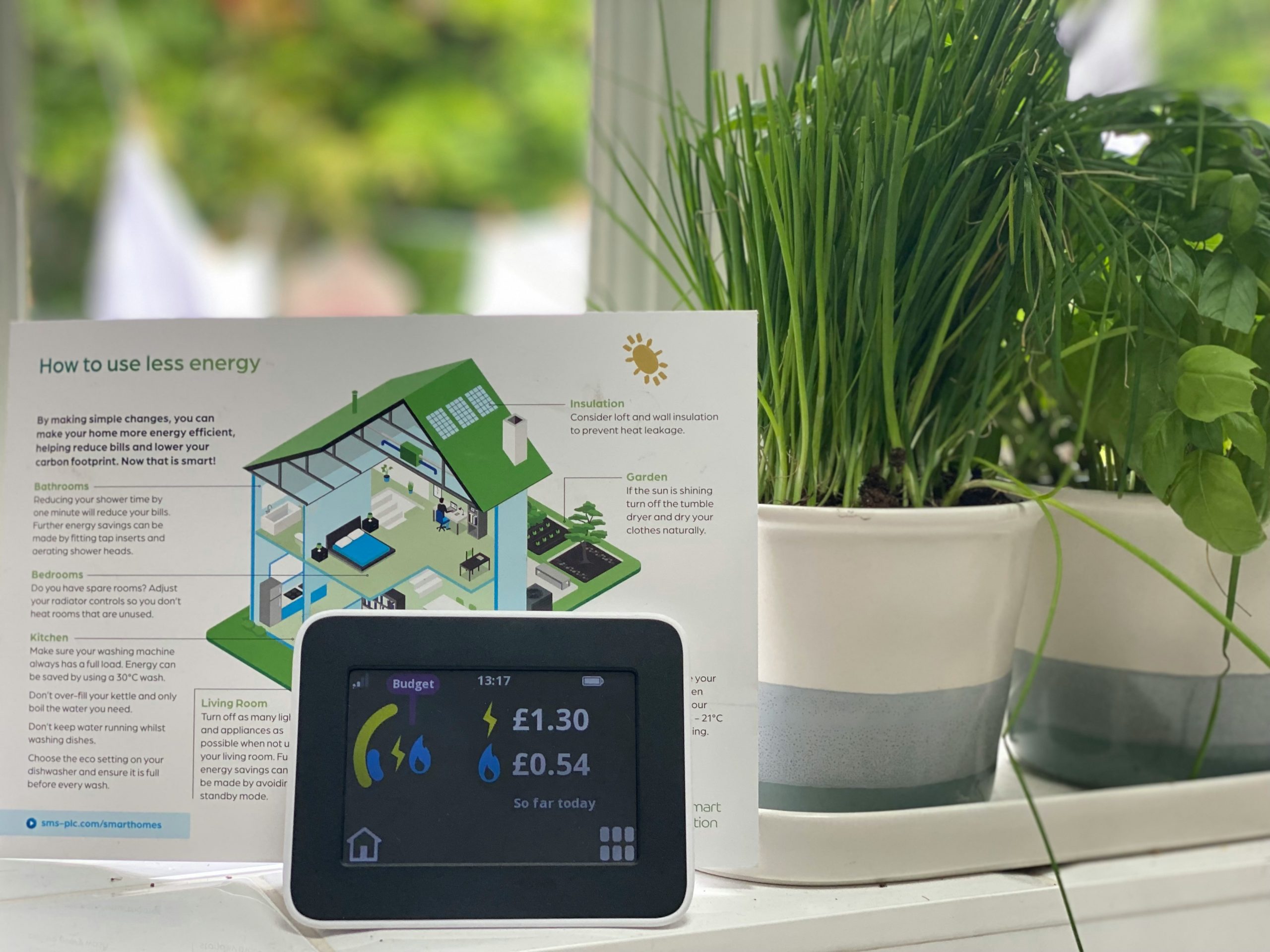 Smart Meter mit sichtbarem Energieverbrauch